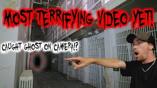 EXPLORING HAUNTED ABANDONED PRISON AT NIGHT WE WERE NOT ALONE