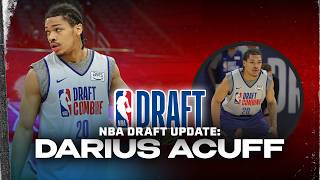 Darius Acuff Jr. NBA Draft Stock Update | Combine Breakdown