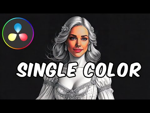 Isolate One Color How To Isolate One Color in Davinci Resolve 19 - YouTube