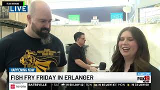 Anna DuVall --Fish Fry Friday at Mary, Queen of Heaven FOX19 WXIX 4:30p 3/8 Cincinnati, OH