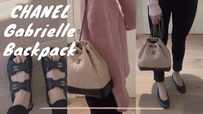 CHANEL GABRIELLE IRIDESCENT BACKPACK UNBOXING REVIEW 