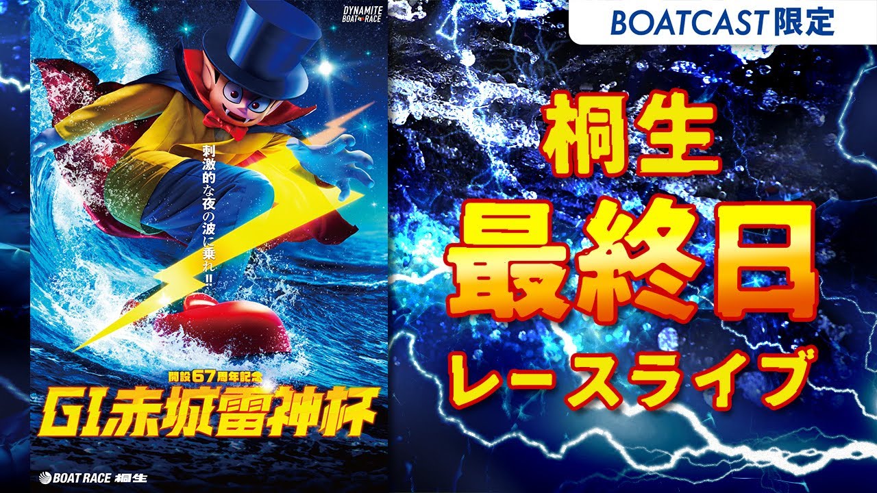 ボートレース ボートレース桐生 赤城雷神杯 G1 記念 パンフレット 山崎智也