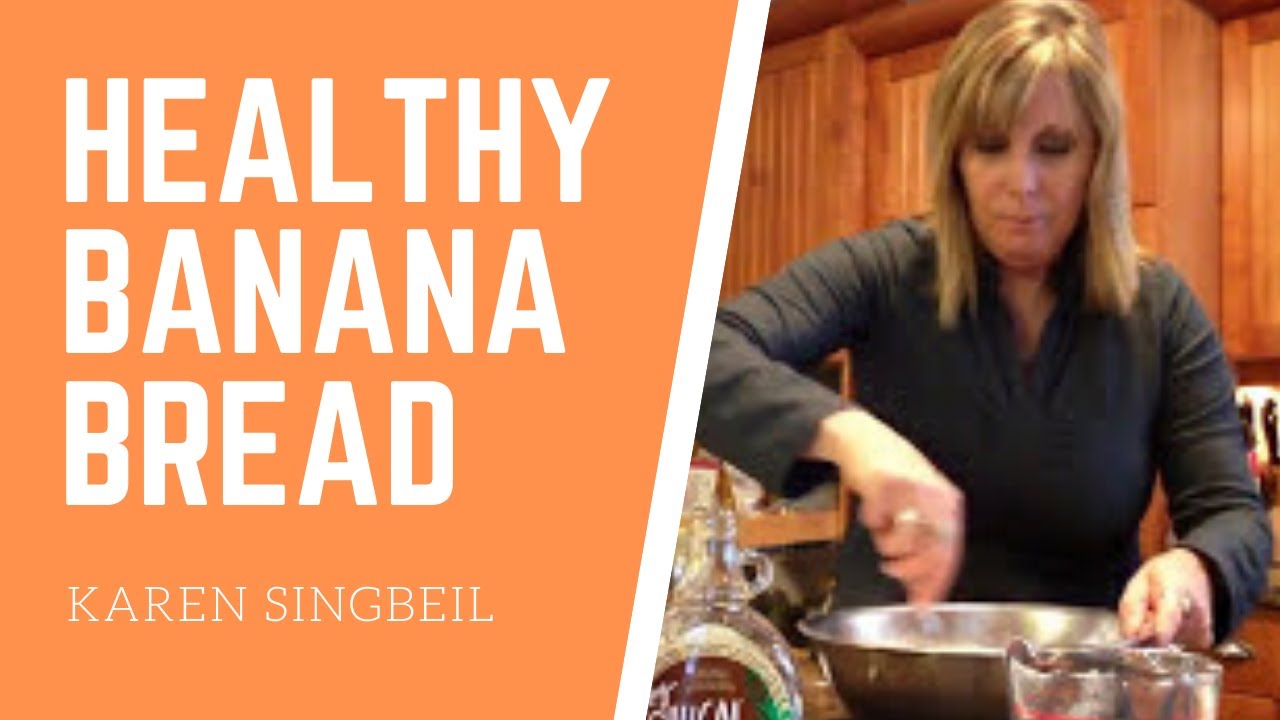 Healthy Banana Bread Recipe Made W Applesauce Quick Easy Youtube