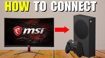 How To Connect MSI Monitor To Xbox