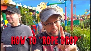 Disneyworld Hacks - "Rope Dropping" Toy Story Land at Hollywood Studios