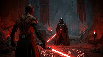 Darth Vader CONFRONTS Darth Maul