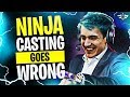 NINJA CASTING GOES WRONG?! I FINALLY LOST! (Fortnite: Battle Royale)