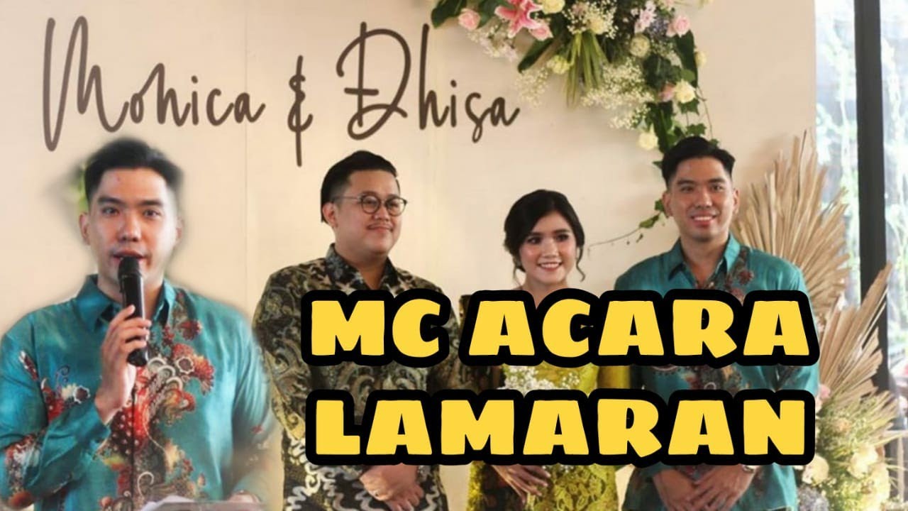 Contoh MC Tunangan / Lamaran di Good Dinner Surabaya - YouTube