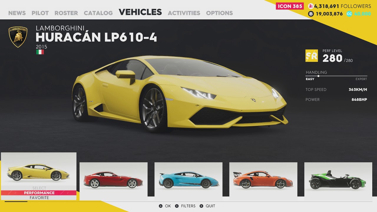 The Crew 2 Street Race Result Summary Lamborghini Huracan Setup Pro Tuning Youtube