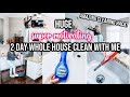 *HUGE* 2 DAY WHOLE HOUSE CLEAN WITH ME 2020 | EXTREME SPEED CLEANING MOTIVATION | CLEANING HACKS