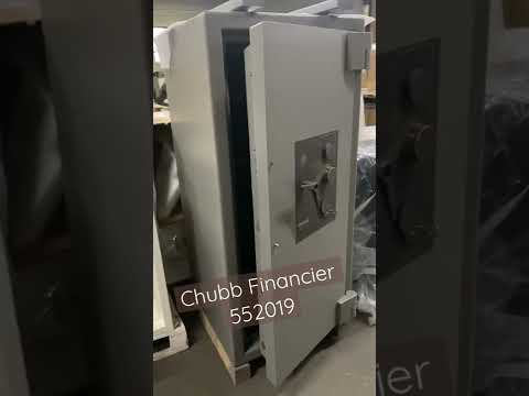 Chubb Financier Model 552019 High Security Safe - Made in