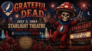 Grateful Dead 7/3/1984 | Starlight Theatre, Kansas City, MO 432 Hz Remaster | Crystal Clear FOB AUD