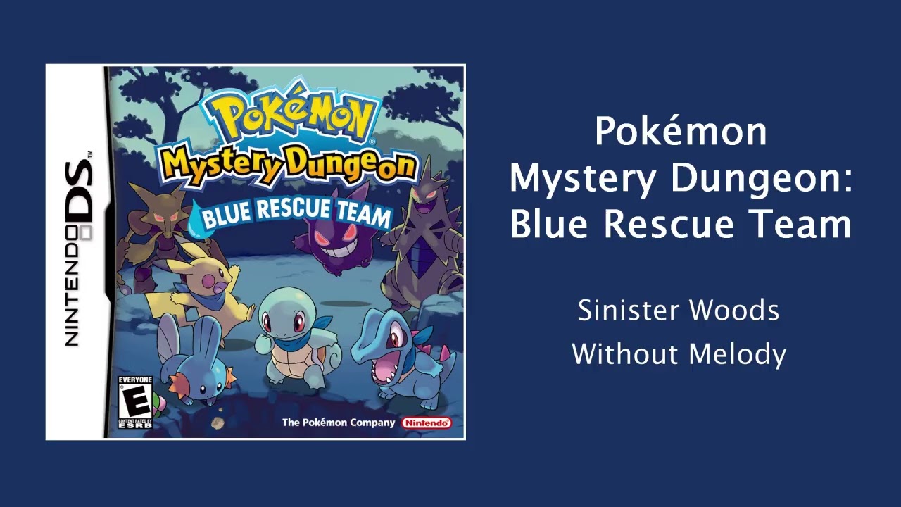 Pokémon Blue Rescue Team - Sinister Woods - Without Melody