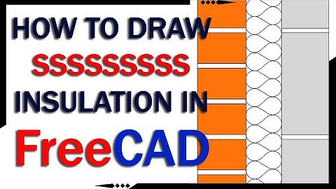 How to Draw Insulation Pattern in FreeCAD