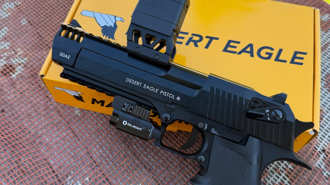 DESERT EAGLE 🦅 BB GUN BY CYBERGUN!🤠🇺🇸🔫