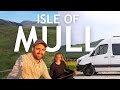 Isle of mull in a campervan  living in a van doesnt come much better than this