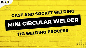Case & Socket Welding Precision & Efficiency of Nikit Engineers Mini Circular Welder #weldingprocess