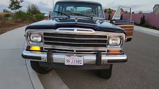 1991 Jeep Grand Wagoneer Final Edition walk around demo