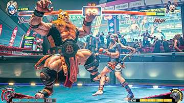 DECAPRE VS HUGO | CPU VS CPU Ultra Street Fighter IV  (Hardest AI)