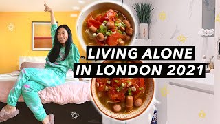 Life in my Central London Studio Flat in 2021 | Living Alone Vlog