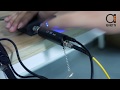 USB port powered, On-Cable-Mount SDI Micro over Fiber Transmitter set