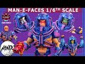 MAN-E-FACES Mondo ONE SIXETH Scale MOTU Figure Review