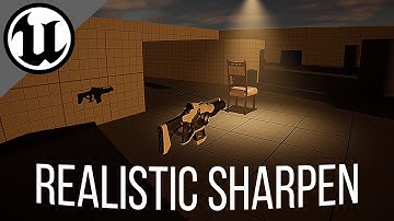Create A Realistic Sharpening Material in UE5