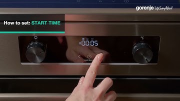 How it works • Gorenje • OptiBake Freestanding Cookers • How to set?