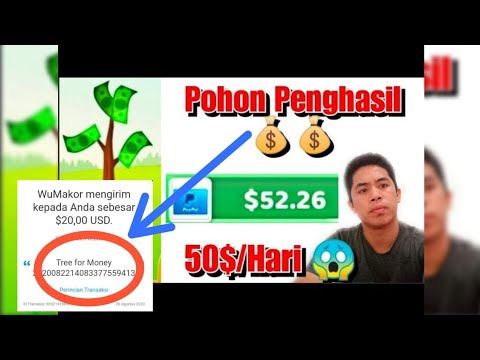 Tree For Money Aplikasi Penghasil Uang Tercepat 50 Perharii No Hoaxx Terbukti Membayar Youtube