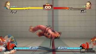 Street Fighter 4 'MyCheats Abel Combo' Video