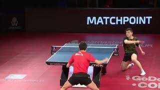 2017 Swedish Open (MS-SF) FAN Zhendong Vs ZHOU Yu [Full Match/English|1080p]
