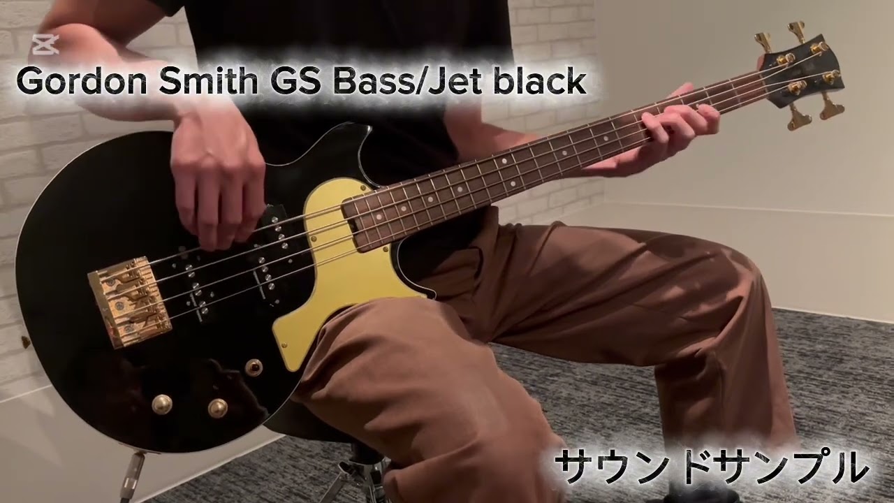 Gordon Smith GS Bass/Jet black サウンドサンプル #shorts - YouTube