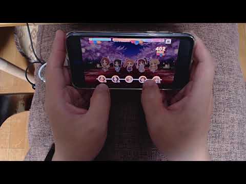 デレステ Master+ 手元・親指 フルコン 「桜の頃」