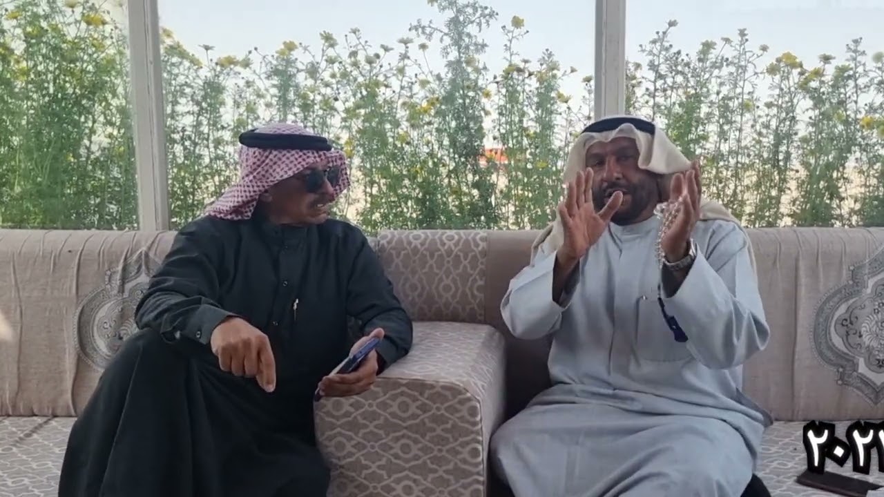 اللقاء المؤرخ خالد الناجم مع العميد هواية العراق ورئيس النادي لهواة الحمام بوايمن تاريخ ٢٢/ ٢ /٢٠٢٣