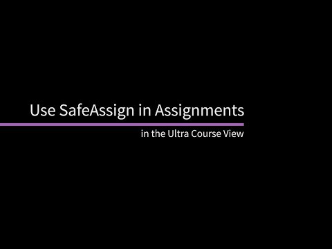 Video: Apa itu pengiriman safeassign?