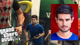 Kuch nhi bas in logo ne bina soch k whatsapp forward kar diya tha! | Dhruv Rathee in GTA 5 😂