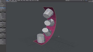 LightWave Model - Drill Merge Multiple Parts