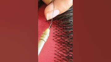 Thumbnail of hair ventilating/plucking for beginners#plucking #ventilation #crochet #wiglove #wigmaker
