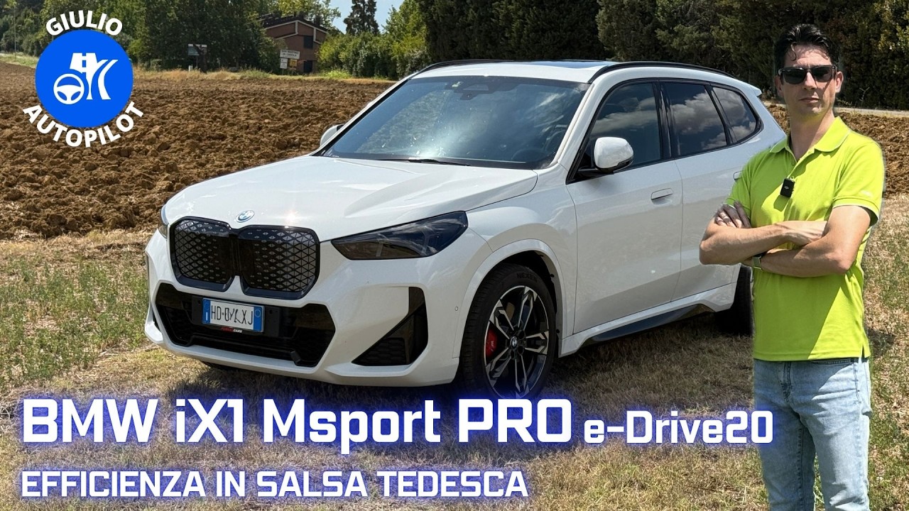 Bmw iX1 Msport PRO e-drive20 - Recensione e Test Drive