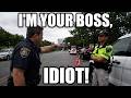 Sergeant Turns Tables on DISRESPECTFUL FAKE COP!