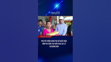 Phó Thủ tướng Chính phủ Hồ Quốc Dũng kiểm tra công tác khắc phục sạt lở tại Quảng Ngãi