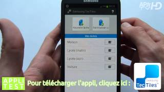 AppliTest #1 : Les tags NFC programmables de Samsung