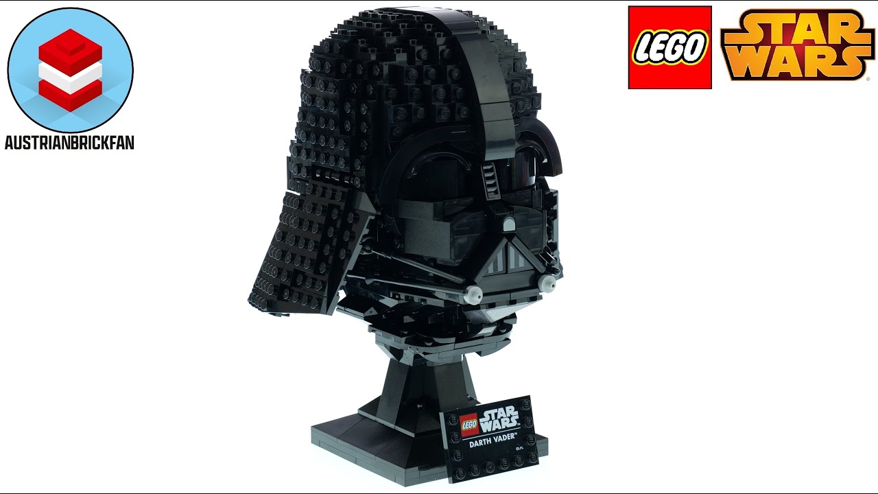 Lego Star Wars 75304 Darth Vader Helmet Speed Build