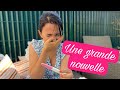 Une grande nouvelle  vous annoncer 