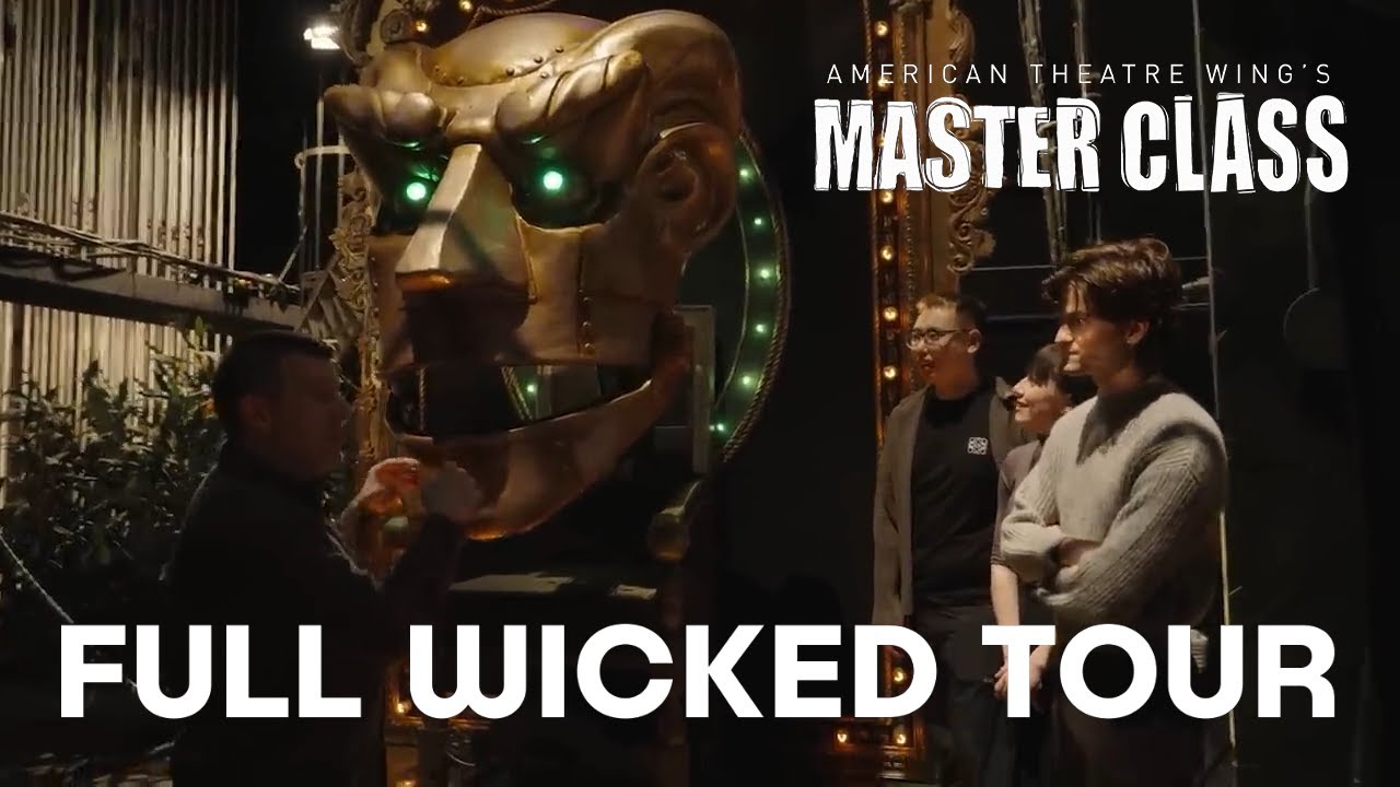 Тур Wicked Scenic Design | Эдвард Пирс | Серия мастер-классов Американского театрального крыла