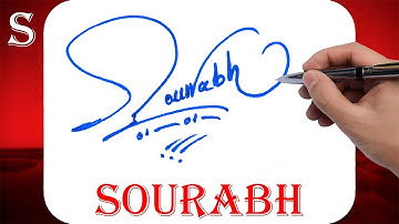 Sourabh Name Signature Style | S Signature Style | Signature Style of My Name Sourabh