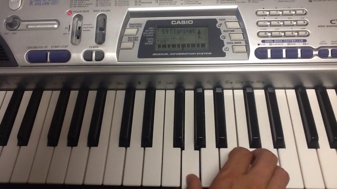 Casio CTK 496 Midi Music Keyboard   61 Key Piano