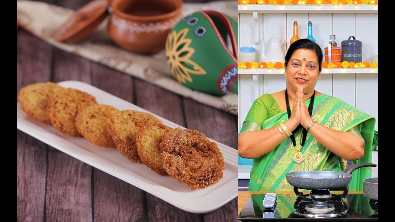 Crunchy Anarse Recipe By Archana Arte | दिवाळी अनारसे रेसिपी | Quick & Easy Diwali Sweet Recipe | India Food Network