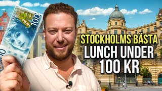 STOCKHOLMS BÄSTA LUNCH UNDER 100 KR | ROY NADER