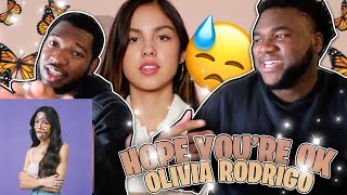 REACTING TO OLIVIA RODRIGO - HOPE UR OK (Lyric Video)| COASTAL BUSTAS